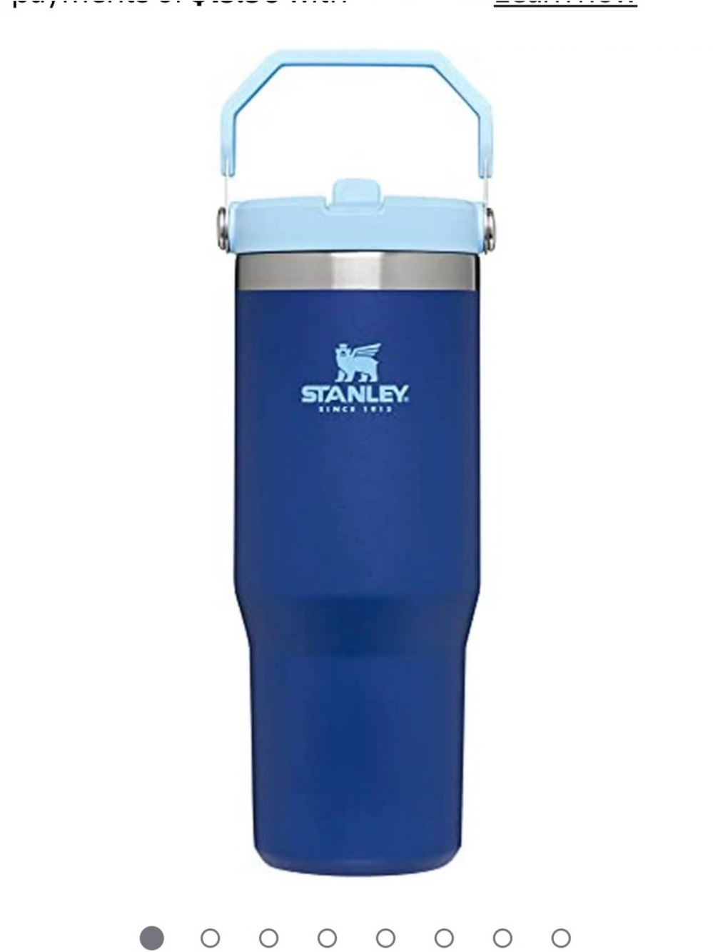 Stanley IceFlow Stainless Steel Tumbler with Straw - Vacuum Insulated